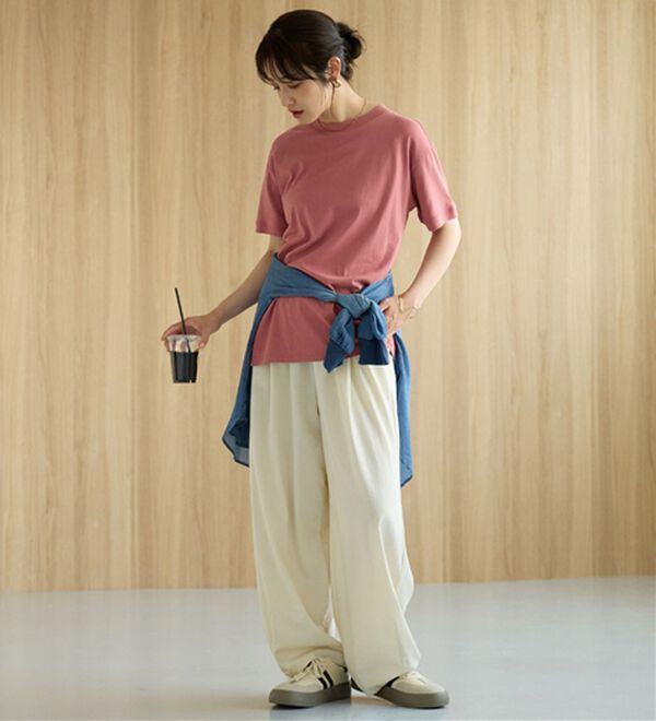 BELLUNA（ベルーナ）の「ヒンヤリ！綿１００％大人顔サマ見えＴシャツ（Tシャツ）」｜詳細画像