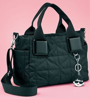 ルフラン（ルフラン）の「＜ハッピーフェイス＞キルティング２ＷＡＹトート（トートバッグ）」｜1