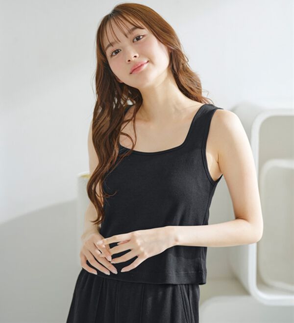 YU'NOW（ユナウ）の「【３点セット】＜ショートパーカータイプ＞ワッフルルームウェアセット（パジャマ・ルームウェア）」｜詳細画像