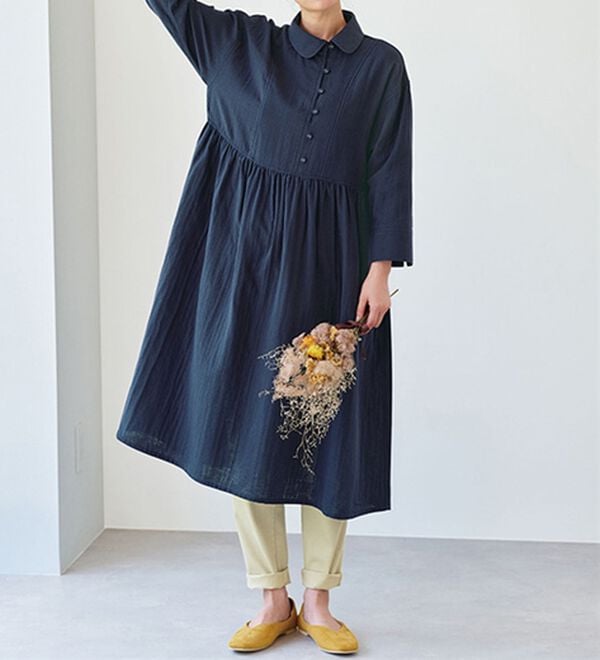 BELLUNA（ベルーナ）の「＜＆ｃｏｃｏｃｈｉ＞チュニックの下にはくゆるパンツ（フルレングスパンツ）」｜詳細画像