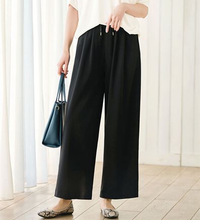 GeeRA（ジーラ）の「接触冷感！リラックスワイドパンツ（ワイドパンツ・ガウチョ）」