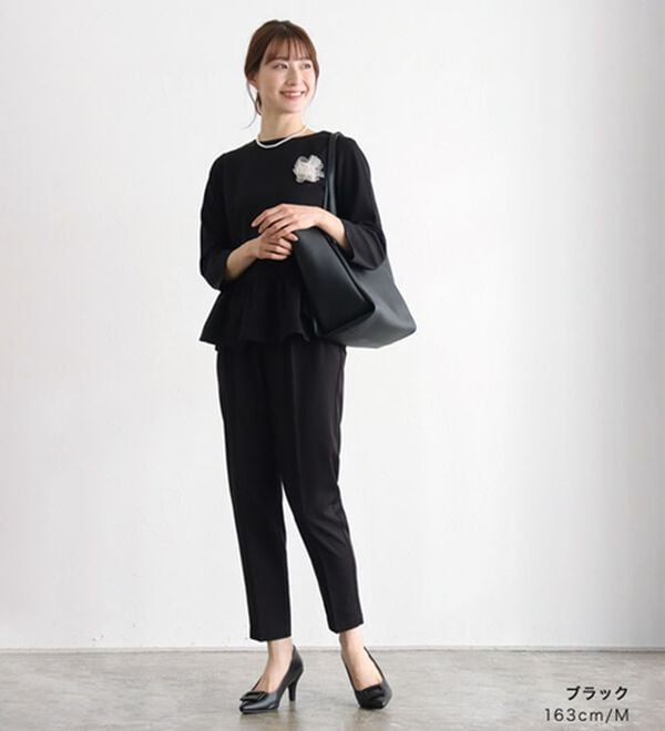 Pierrot（ピエロ）の「【選べる丈】大人のフリルセットアップ（セットアップ）」｜詳細画像