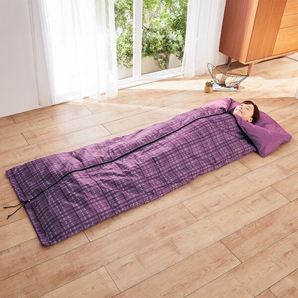 「３通りに使える軽量羽毛寝袋（掛布団）」｜詳細画像