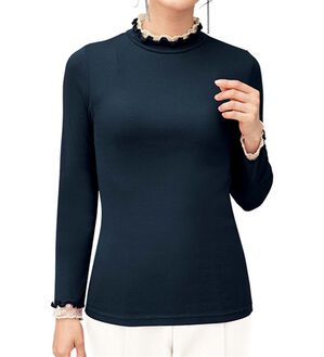 LAVIENNE（ラヴィエンヌ）の「【５枚組】配色フリルレースの上品インナー（肌着・インナーウェア）」｜詳細画像