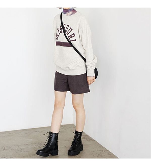 GeeRA（ジーラ）の「ＳＥＴＵＰ対応ハイウエストショートパンツ（その他パンツ）」｜詳細画像