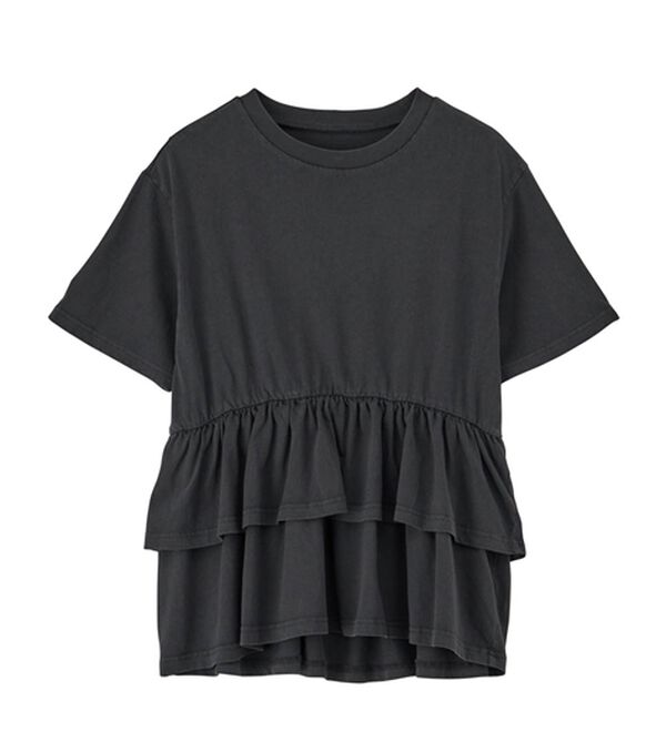 RANAN（ラナン）の「ピグメントフリルトップス（カットソー）」｜詳細画像