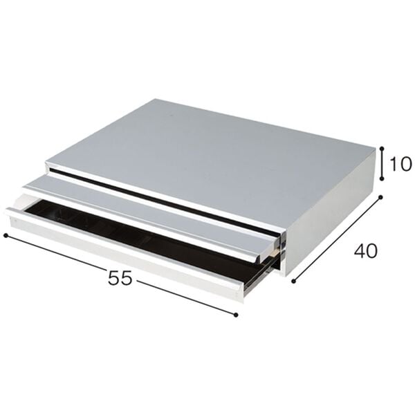 「引き出し付ステンレスキッチンサポートテーブル（キッチン隙間収納）」｜詳細画像