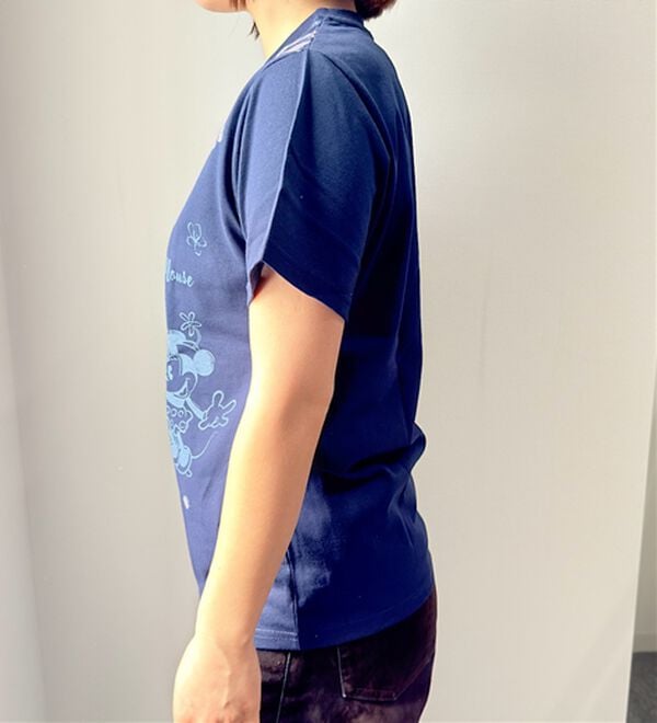 BELLUNA（ベルーナ）の「＜Disney＞【ミニー】桜柄プリントTシャツ（Tシャツ）」｜詳細画像