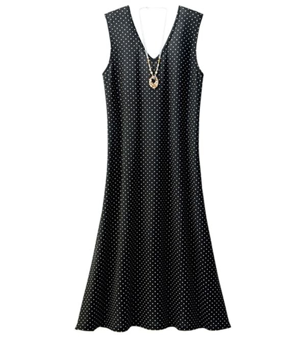 ルフラン（ルフラン）の「選べる！華やぎジャンパードレス（ジャンパースカート）」｜ドット柄