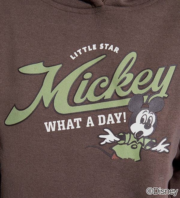 BELLUNA（ベルーナ）の「＜Ｄｉｓｎｅｙ＞【ミッキー】プリント裏起毛パーカー（パーカー）」｜詳細画像