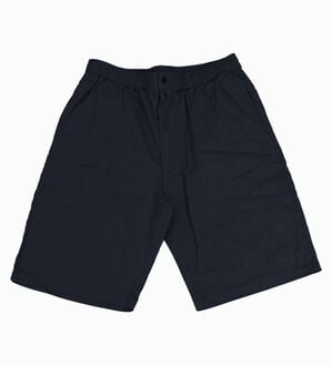 「綿ツイルシャーリングショートパンツ（メンズハーフパンツ）」｜ネイビー