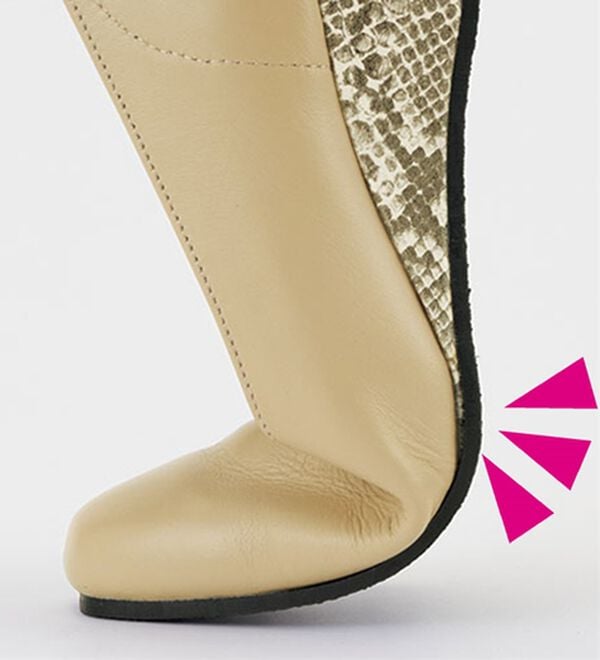 ルフラン（ルフラン）の「４Ｅ牛革お洒落ウェッジパンプス（パンプス）」｜詳細画像