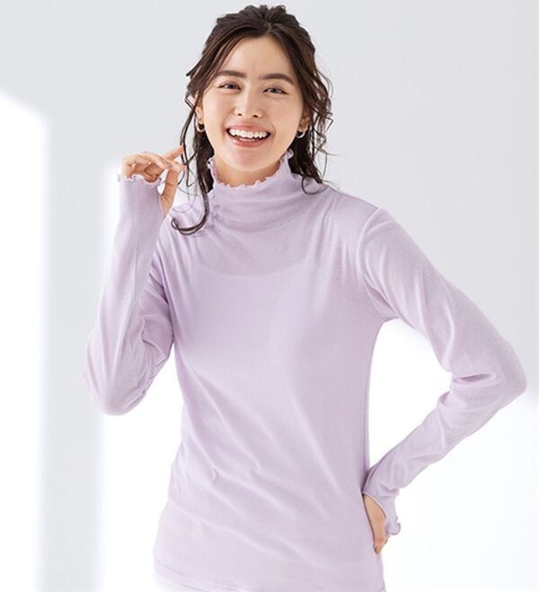 LAVIENNE（ラヴィエンヌ）の「【医師オススメ】素肌ベール　綿１００％ＵＶ対策インナー（肌着・インナーウェア）」｜詳細画像