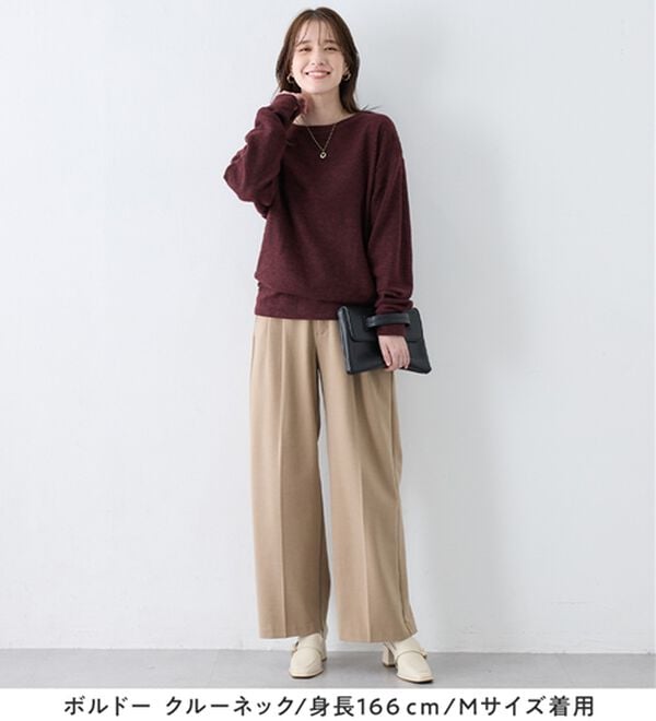 Viola e Viola（ヴィオラ エ ヴィオラ）の「【毎日着たい！】柔らかニットソーシンプルトップス（カットソー）」｜詳細画像