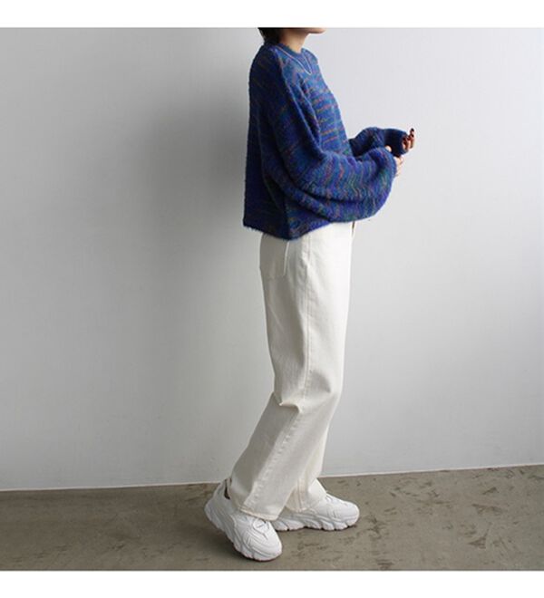 GeeRA（ジーラ）の「ミックスシャギーショートニット（ニット・セーター）」｜詳細画像