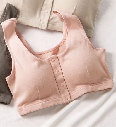 LAVIENNE（ラヴィエンヌ）の「素肌よろこぶオーガニックコットン前開きブラ（ブラジャー）」