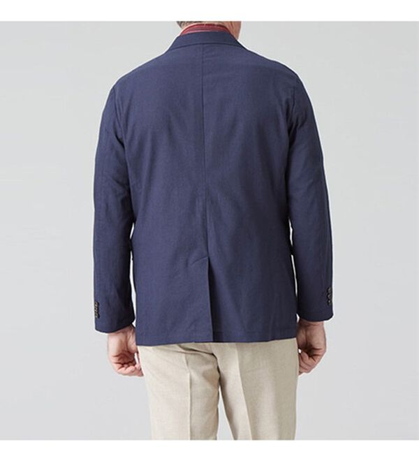 「＜ダンロップ・リファインド＞綿麻テーラードジャケット（メンズジャケット）」｜詳細画像