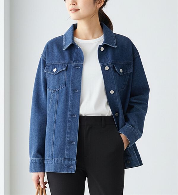 BELLUNA（ベルーナ）の「デニム素材ポケットデザインジャケット（その他ジャケット）」｜詳細画像