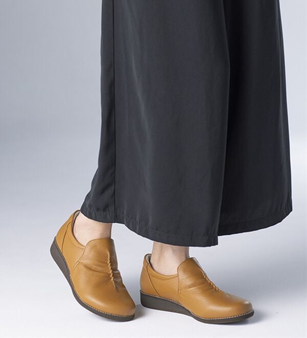 ルフラン（ルフラン）の「メディフィット５Ｅギャザーウォーキング（フラットシューズ）」｜詳細画像