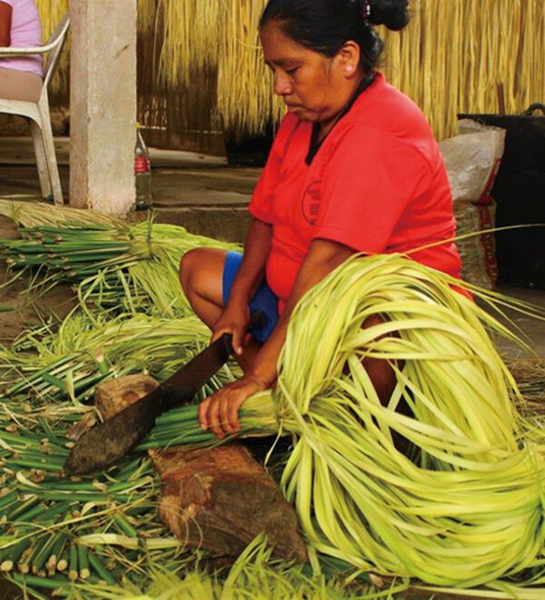 「ハンドメイド！パナマハット（メンズ帽子）」｜詳細画像