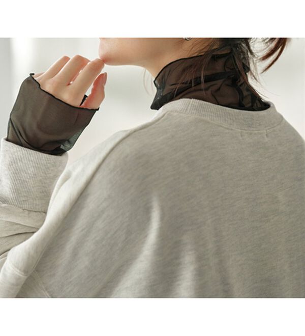 YU'NOW（ユナウ）の「【吸湿発熱】【抗菌防臭】ハイネックシアーインナー（肌着・インナーウェア）」｜詳細画像