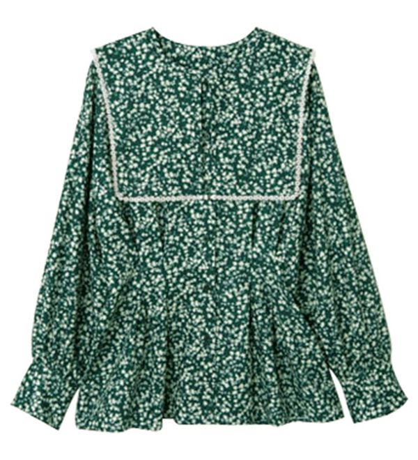 RANAN（ラナン）の「小花柄プリントブラウス（ブラウス）」｜詳細画像