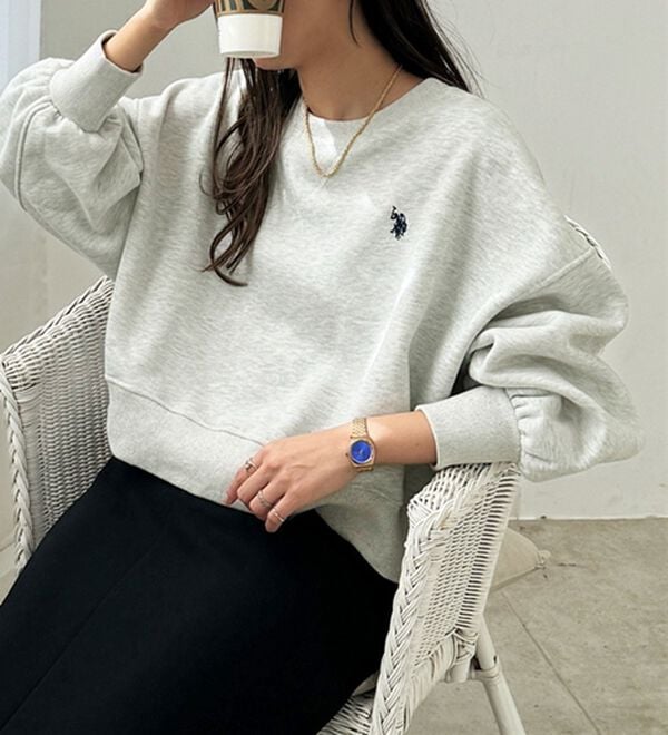 GeeRA（ジーラ）の「【Ｕ．Ｓ．ＰＯＬＯ　ＡＳＳＮ】ショートスウェット（トレーナー・スウェット）」｜詳細画像