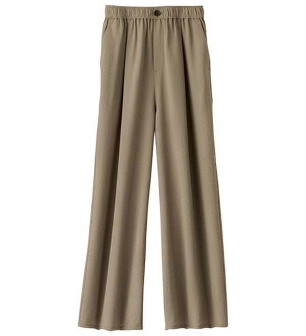 BELLUNA（ベルーナ）の「【快適Ｌａｂ．】驚きの軽さ！エアリードライワイドパンツ（ワイドパンツ・ガウチョ）」｜詳細画像