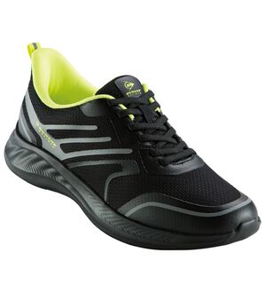 「＜ダンロップ・リファインド＞かがまずラクチン！カラーシューズ（メンズスニーカー）」｜ブラック