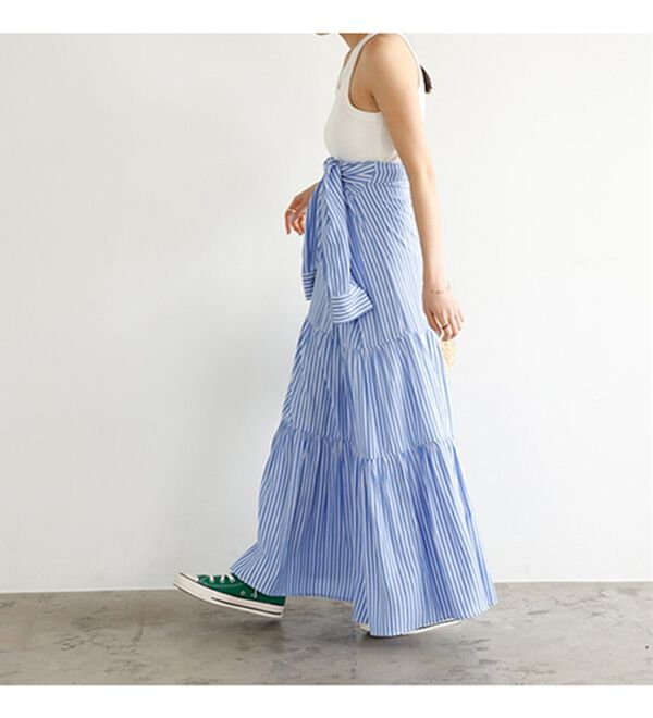 GeeRA（ジーラ）の「２ＷＡＹティアードシャツワンピース（シャツワンピース）」｜詳細画像