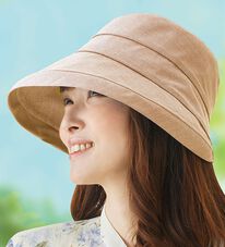 「年中かぶれるＵＶデニム調帽子（帽子）」