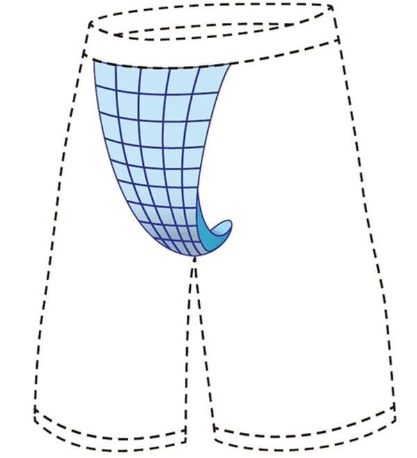 「【２本組】＜フィラ＞下着いらずの直ばきハーフパンツ（メンズハーフパンツ）」｜詳細画像