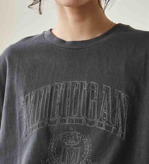 RANAN（ラナン）の「ヴィンテージライクロゴTシャツ（カットソー）」｜詳細画像