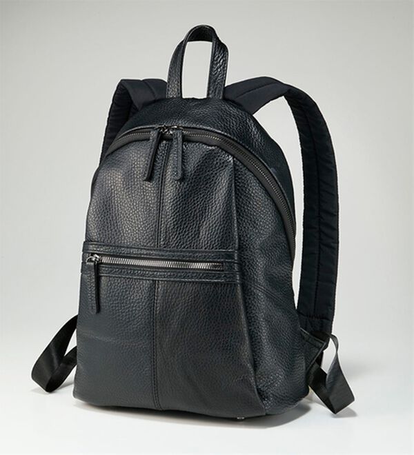 BELLUNA（ベルーナ）の「がばっと開いて多収納！牛革軽量リュック（リュック）」｜詳細画像