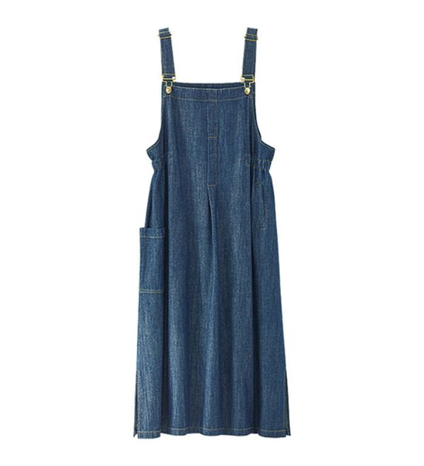 BELLUNA（ベルーナ）の「大人のデニム素材サロペット（ジャンパースカート）」｜詳細画像