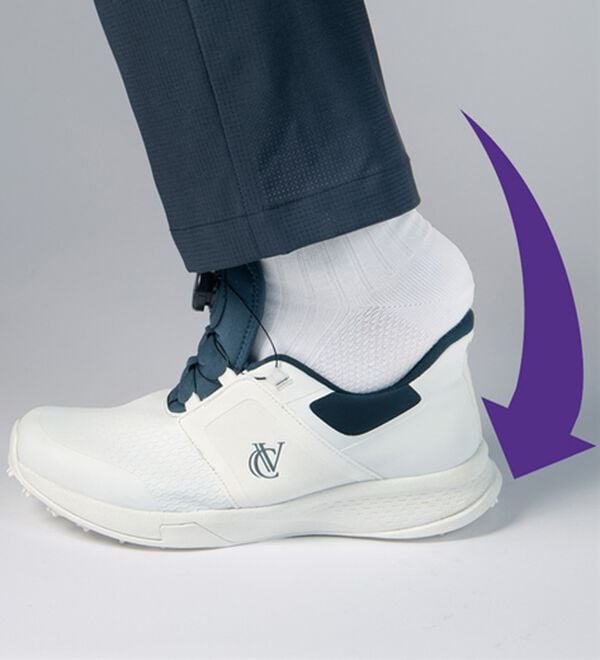 「＜コムルヴァン・オム＞スポッと履ける！ダイヤル式シューズ（メンズスポーツ用品）」｜詳細画像