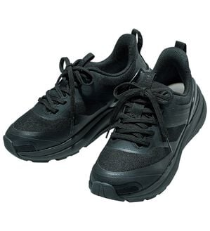 ルフラン（ルフラン）の「＜アサヒフットケア＞足にやさしいスニーカー（スニーカー）」｜ブラック