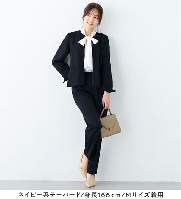 alotta（アロッタ）の「【選べるパンツ】洗える！３点セット着回し力抜群スーツ（その他スーツ）」｜詳細画像