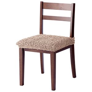 「フィット式　のびのびチェアカバー（ソファーカバー）」｜ブラウン