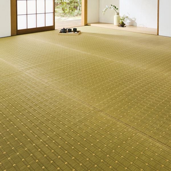 「国産掛川織い草　「吉兆」（い草ラグ）」｜詳細画像