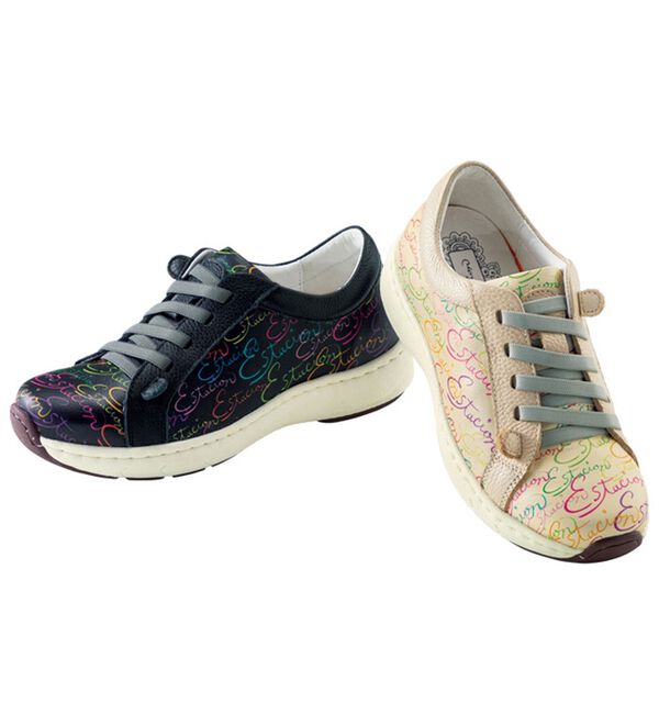 BELLUNA（ベルーナ）の「＜エスタシオン＞ロゴデザインシューズ（スニーカー）」｜詳細画像