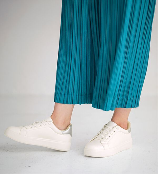 「【２足セット】サッと履けるコートタイプスニーカー（スニーカー）」｜詳細画像