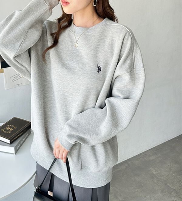 GeeRA（ジーラ）の「【U.S. POLO ASSN.】表ピーチ裏起毛スウェット（トレーナー・スウェット）」｜詳細画像