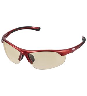 「＜フィラ＞ハイコントラスト偏光サングラス（メンズスポーツ用品）」｜レッド