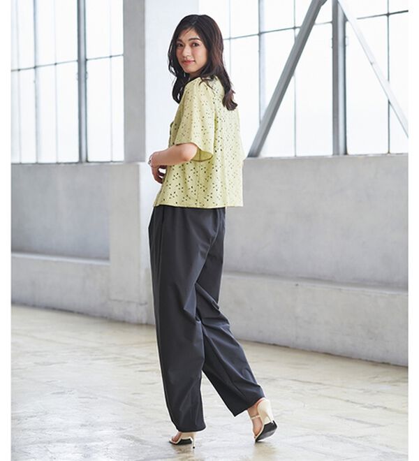 RANAN（ラナン）の「レースコンビブラウス（ブラウス）」｜詳細画像