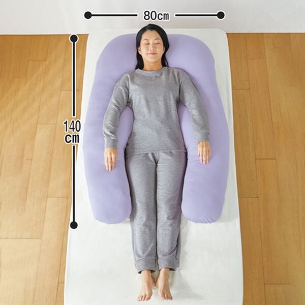 「包み込まれる幸せＵ字抱き枕（枕）」｜詳細画像