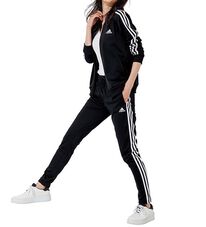 RANAN（ラナン）の「＜ａｄｉｄａｓ＞エッセンシャルズ　スリーストライプス　トラックスーツ（スポーツウェア）」