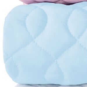 「パッドがいらない綿平織一体型ボックスシーツ（ボックスシーツ・ベッドシーツ）」｜ブルー