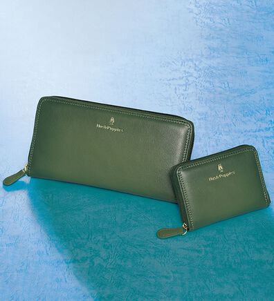 ルフラン（ルフラン）の「【２点セット】＜ハッシュパピー＞シャドーデザイン財布（財布・パスケース）」