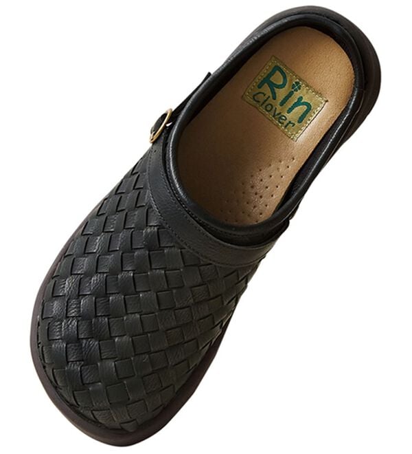 ルフラン（ルフラン）の「＜リン・クローバー＞厚底メッシュサボシューズ（スニーカー）」｜ブラック